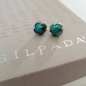 Silpada Turquoise Stud Earrings